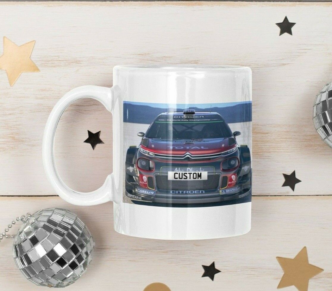 Personalised Citroen C3 WRC Mug