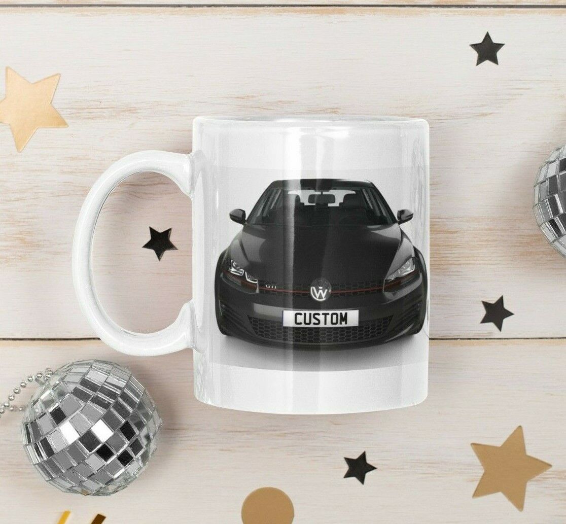 Personalised Volkswagen Golf MK7 GTI Mug