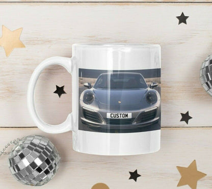 Personalised Porsche 911 Carrera Coupe Mug