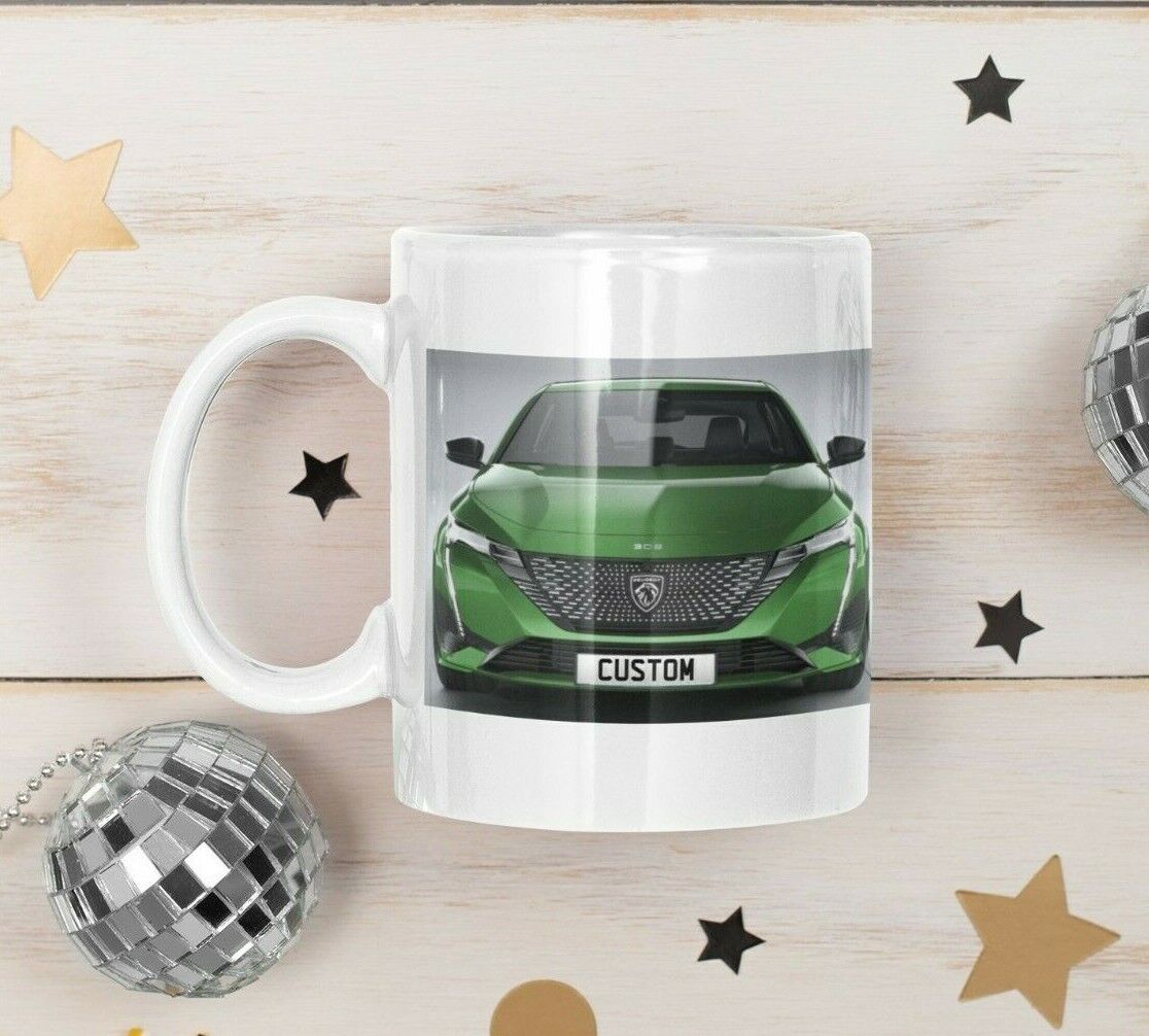 Personalised Peugeot 308 Mug