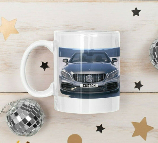 Personalised Mercedes Benz C63 AMG S Convertible Mug