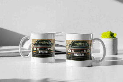 Personalised Volkswagen Golf GTI MK2 Mug