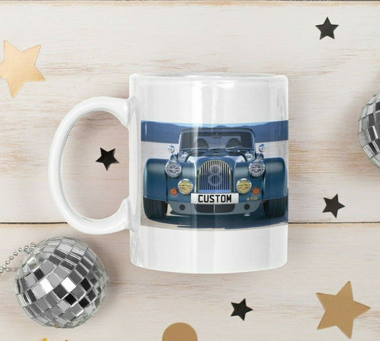 Personalised Morgan Plus 8 50th Anniversary Mug