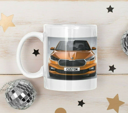 Personalised Skoda Fabia Mug