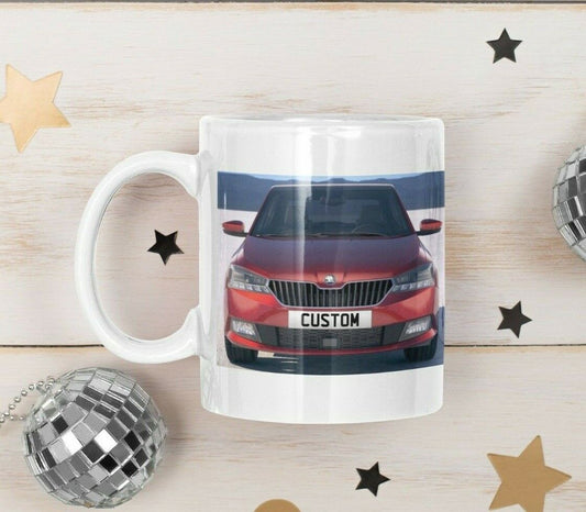 Personalised Skoda Fabia Mug