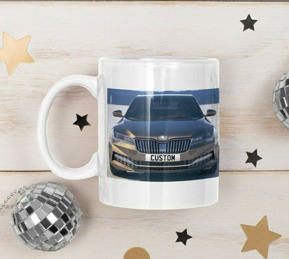 Personalised Skoda Superb Mug