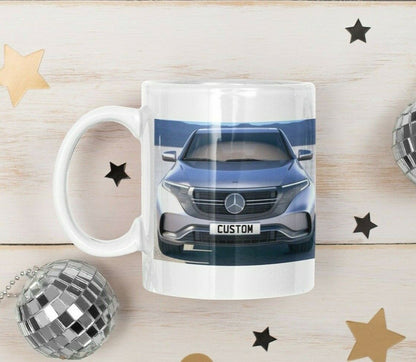 Personalised Mercedes Benz EQC AMG Mug