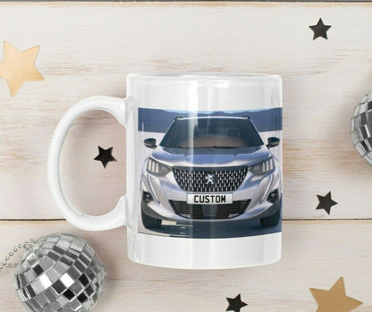 Personalised Peugeot 2008 Mug