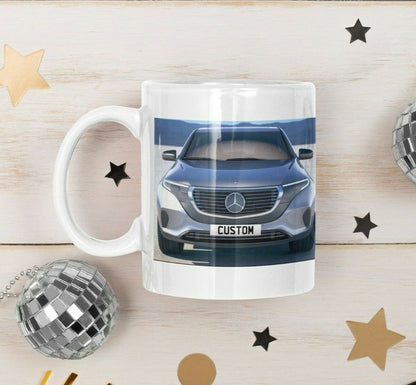 Personalised Mercedes Benz EQC Mug