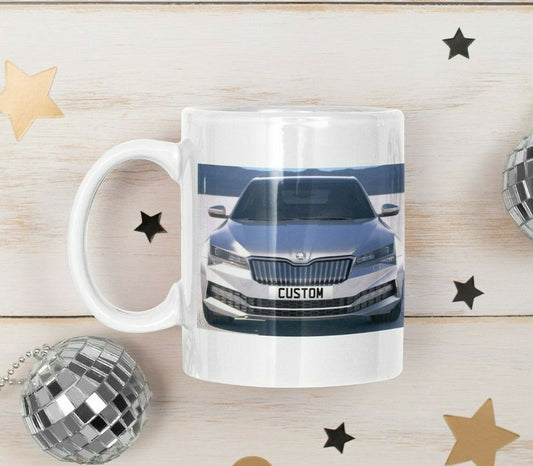 Personalised Skoda Superb Mug