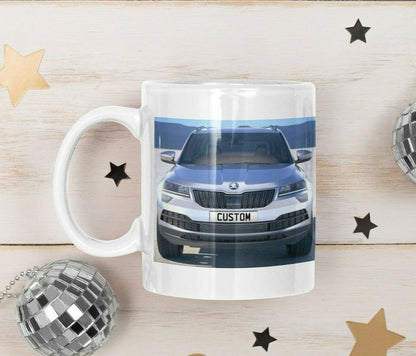 Personalised Skoda Karoq Mug