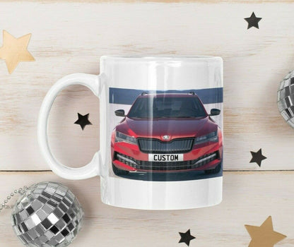 Personalised Skoda Superb Mug