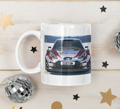 Personalised Toyota Yaris WRC Mug