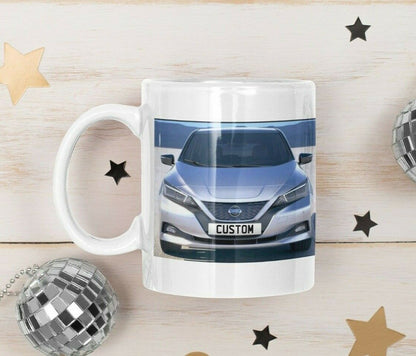 Personalised Nissan Leaf Mug