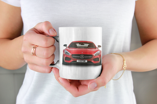 Personalised Mercedes AMG GT Mug