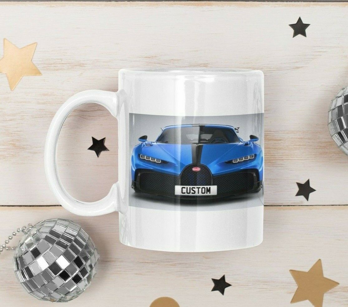 Personalised Bugatti Chiron Pur Sport Mug