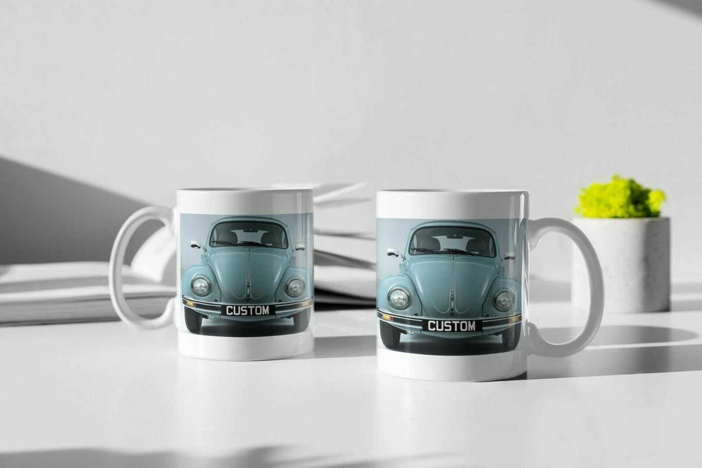 Personalised Classic Volkswagen Beetle Mug