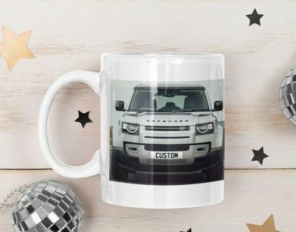 Personalised Land Rover Defender Mug