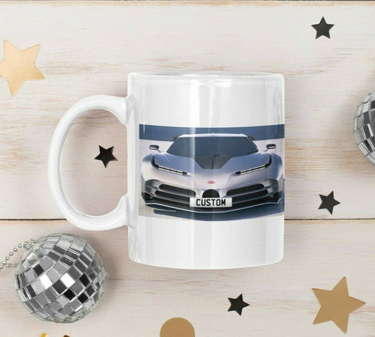 Personalised Bugatti Centodieci Mug