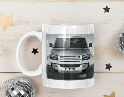 Personalised Land Rover Defender Mug