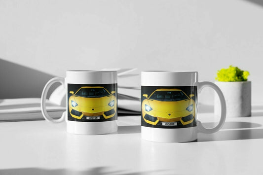 Personalised Lamborghini Murcielago Mug