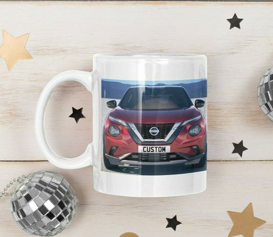 Personalised Plate Nissan Juke Mug