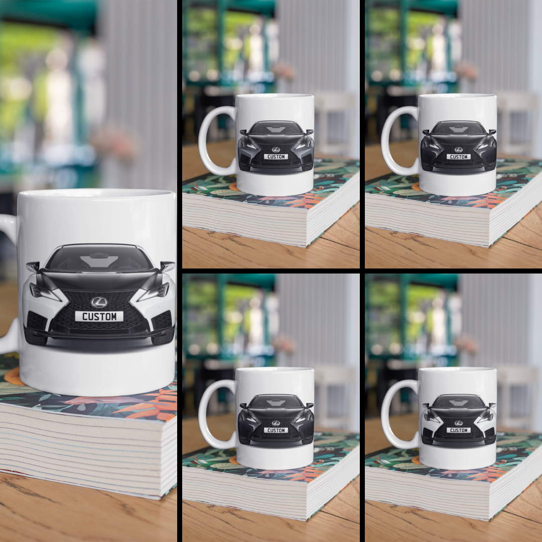 Personalised Lexus RC F Track Edition Mug