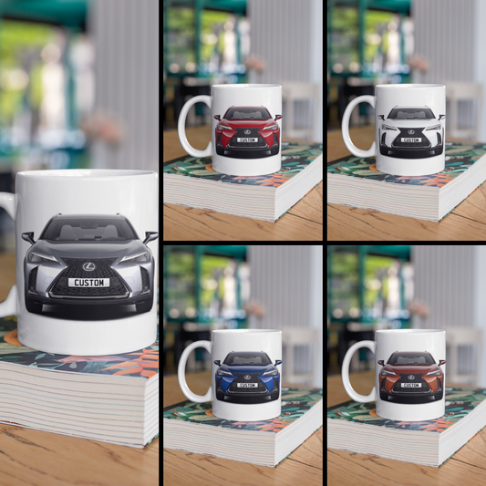 Personalised Lexus UX 250h F Sport Design Mug