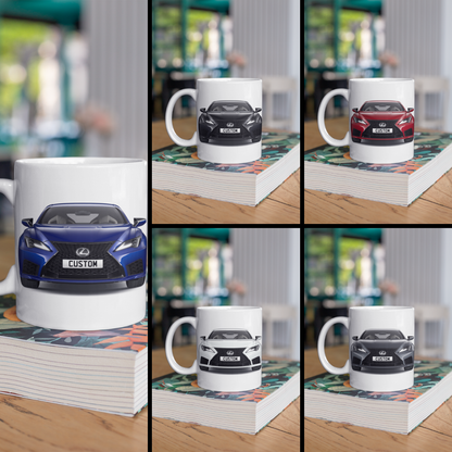 Personalised Lexus RC F Mug