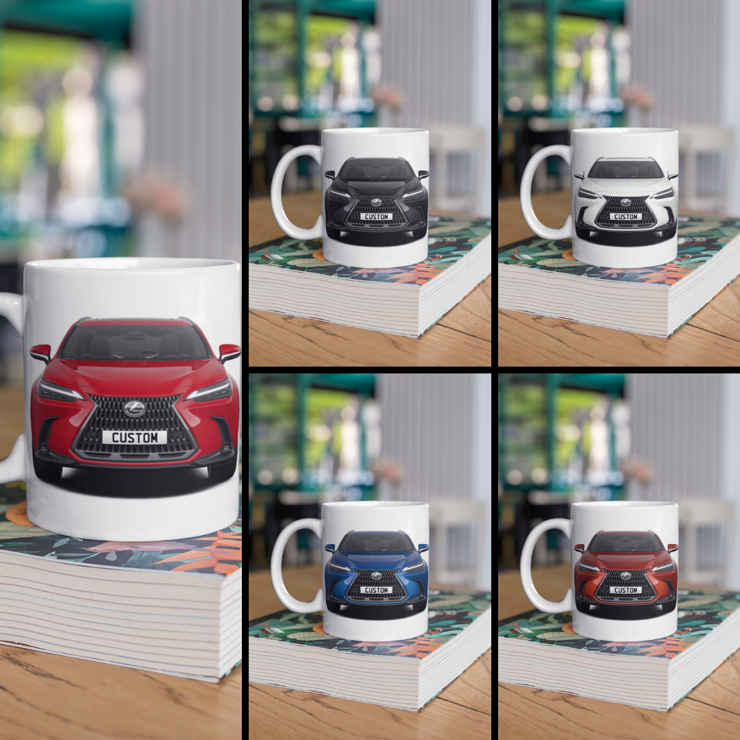 Personalised Lexus NX 450h+ Hybrid Takumi Mug