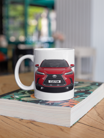 Personalised Lexus NX 350h AWD Takumi Mug