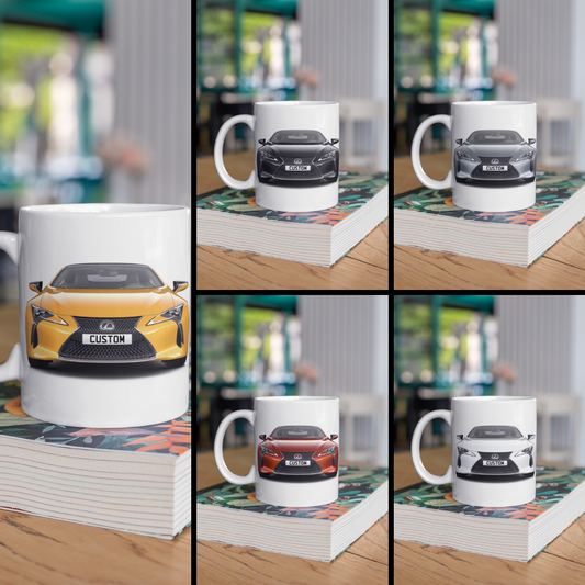 Personalised Lexus LC 500 Convertible Mug