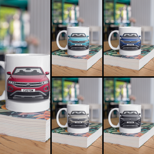 Personalised Volkswagen T-Roc Cabriolet Style Mug