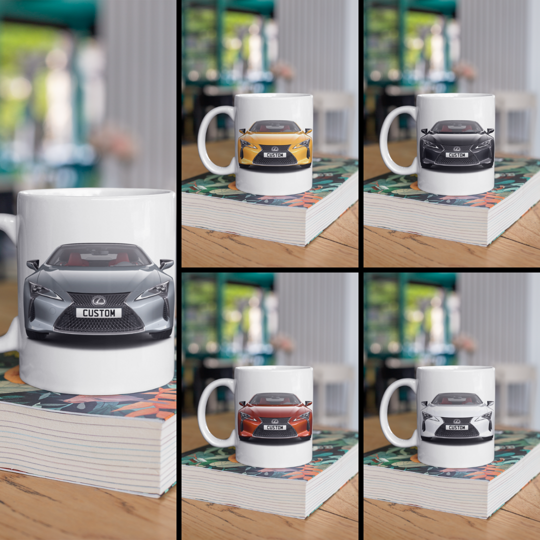 Personalised Lexus LC 500 Convertible Sports Pack+ Mug