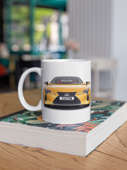 Personalised Lexus LC 500 Convertible Sports Pack+ Mug