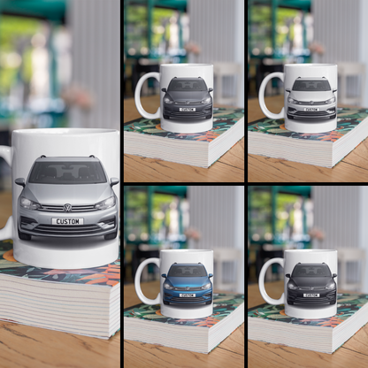 Personalised Volkswagen Touran R Mug