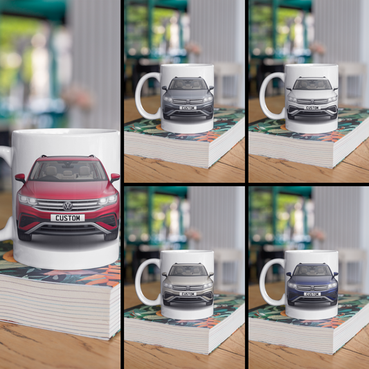 Personalised Volkswagen Tiguan Allspace Elegance Mug