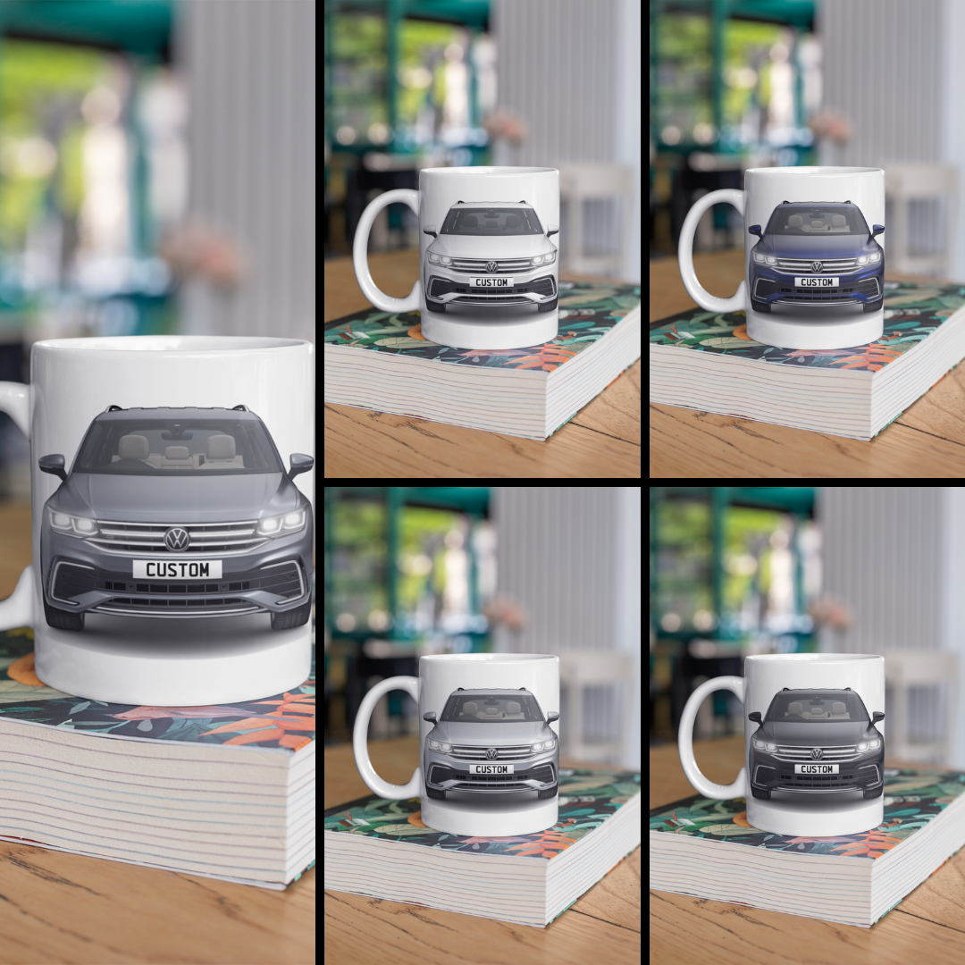 Personalised Volkswagen Tiguan Allspace R Mug