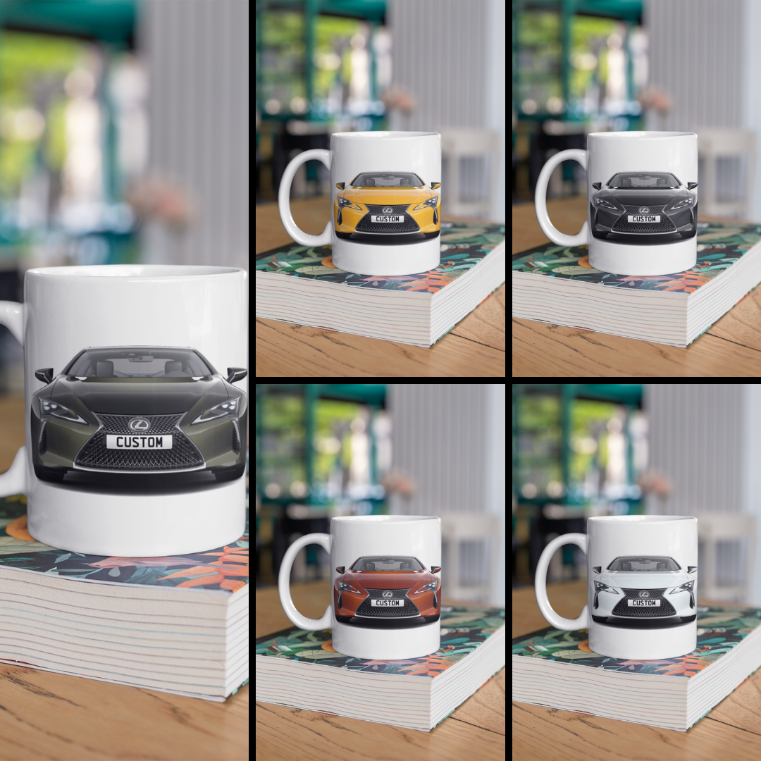 Personalised Lexus LC 500 Mug