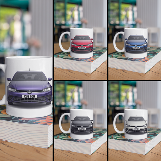 Personalised Volkswagen Polo R Mug