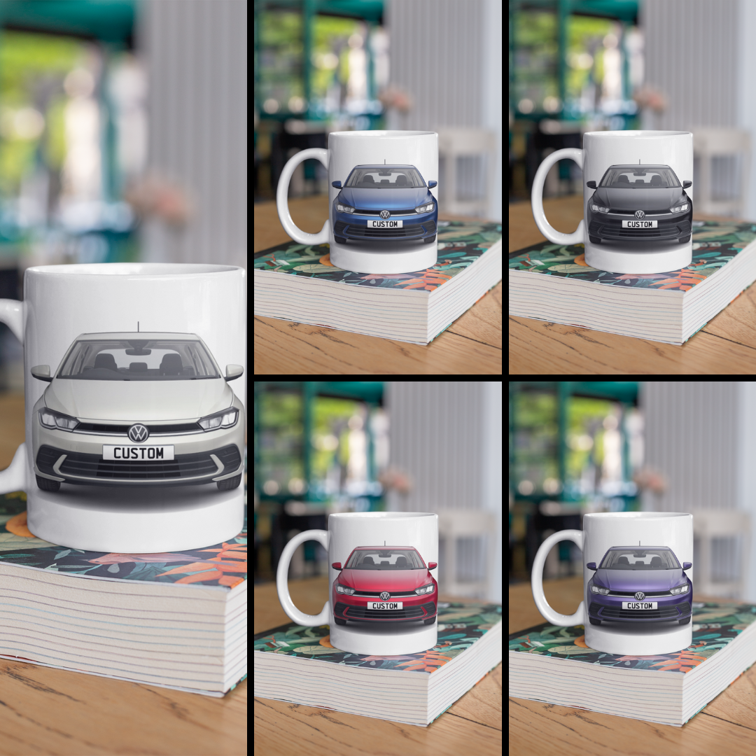 Personalised Volkswagen Polo Life TSI Mug