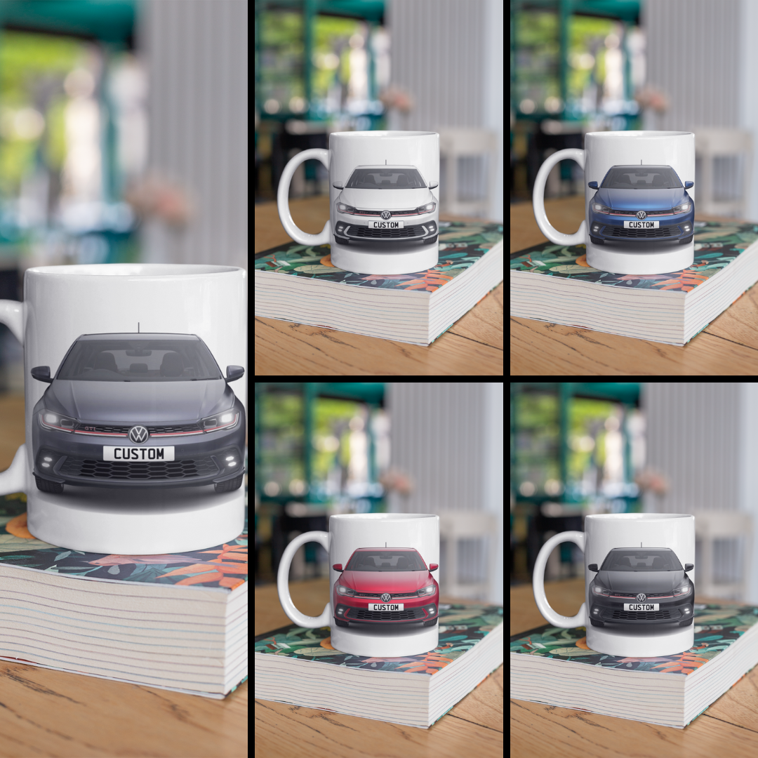 Personalised Volkswagen Polo GTI Mug