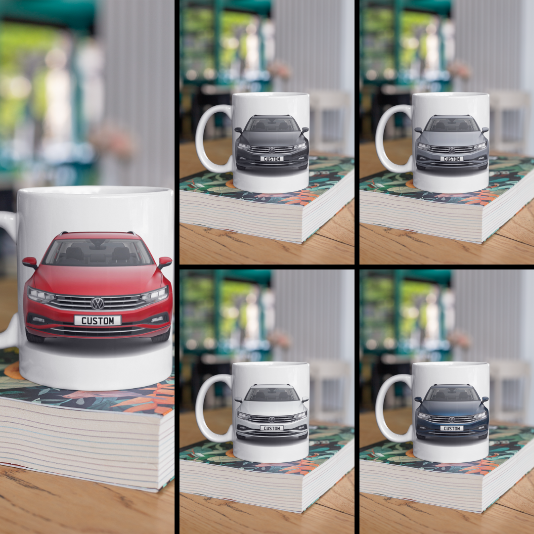 Personalised Volkswagen Passat Estate SEL TDI Mug