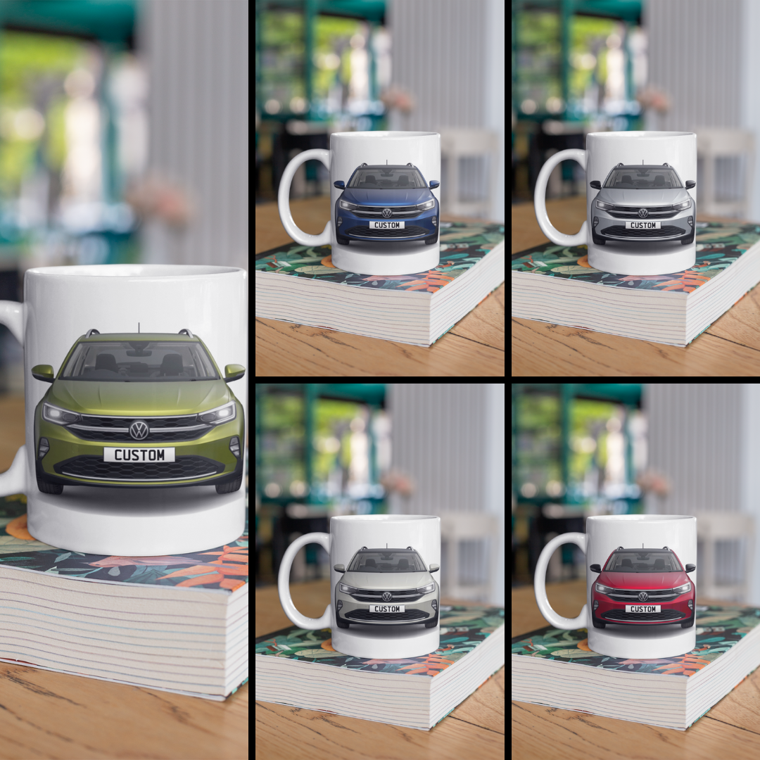 Personalised Volkswagen Taigo Style Mug