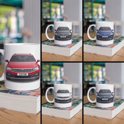 Personalised Volkswagen Passat Estate R TSI Mug