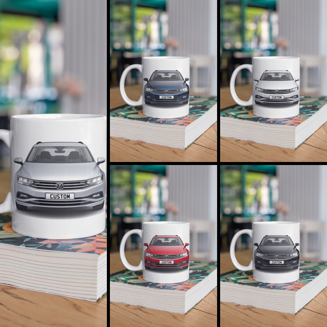 Personalised Volkswagen Passat Estate SE Nav TDI Mug