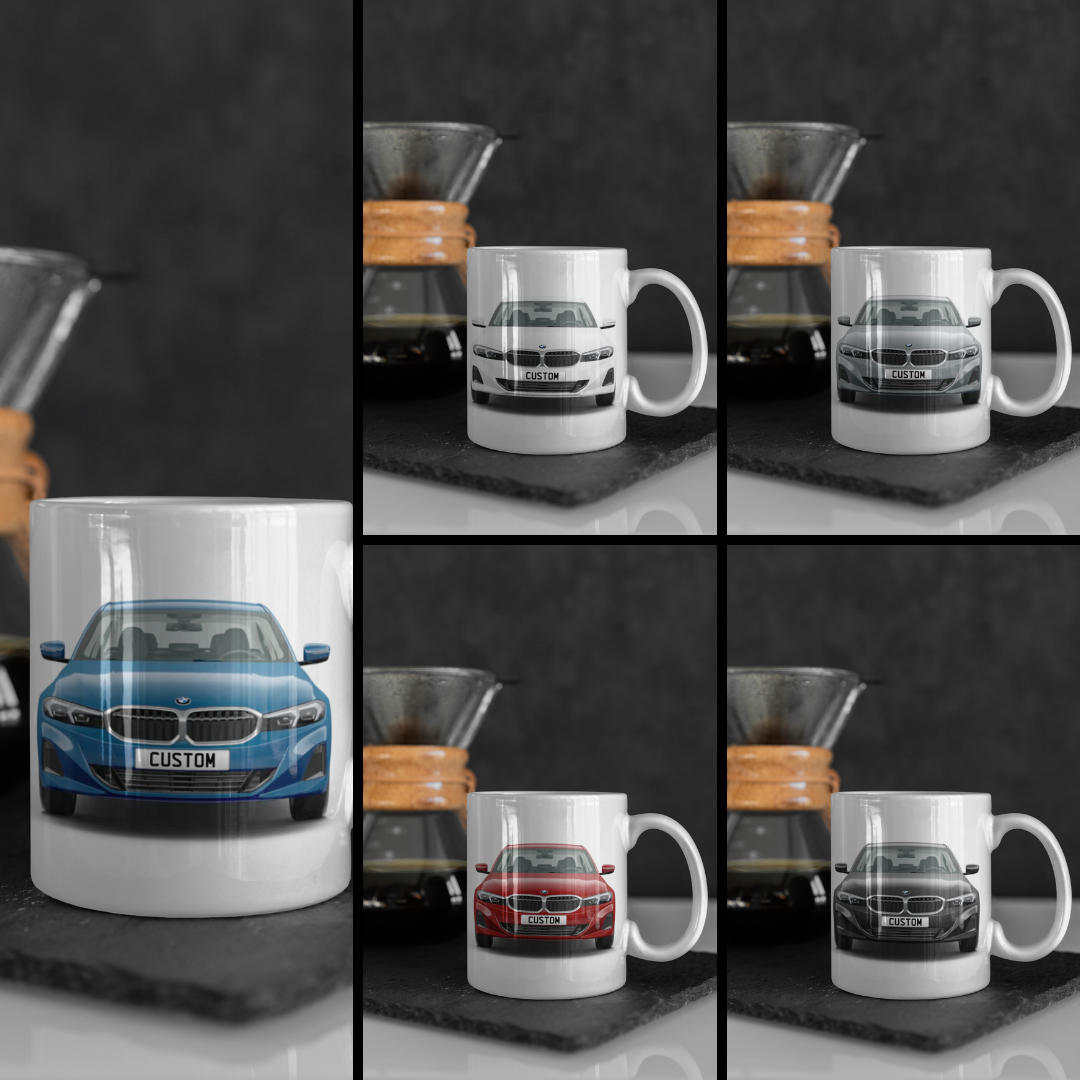 Personalised BMW 3 Series Saloon Sport Mug