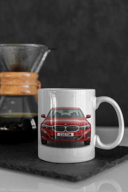 Personalised BMW 3 Series Saloon Sport Mug