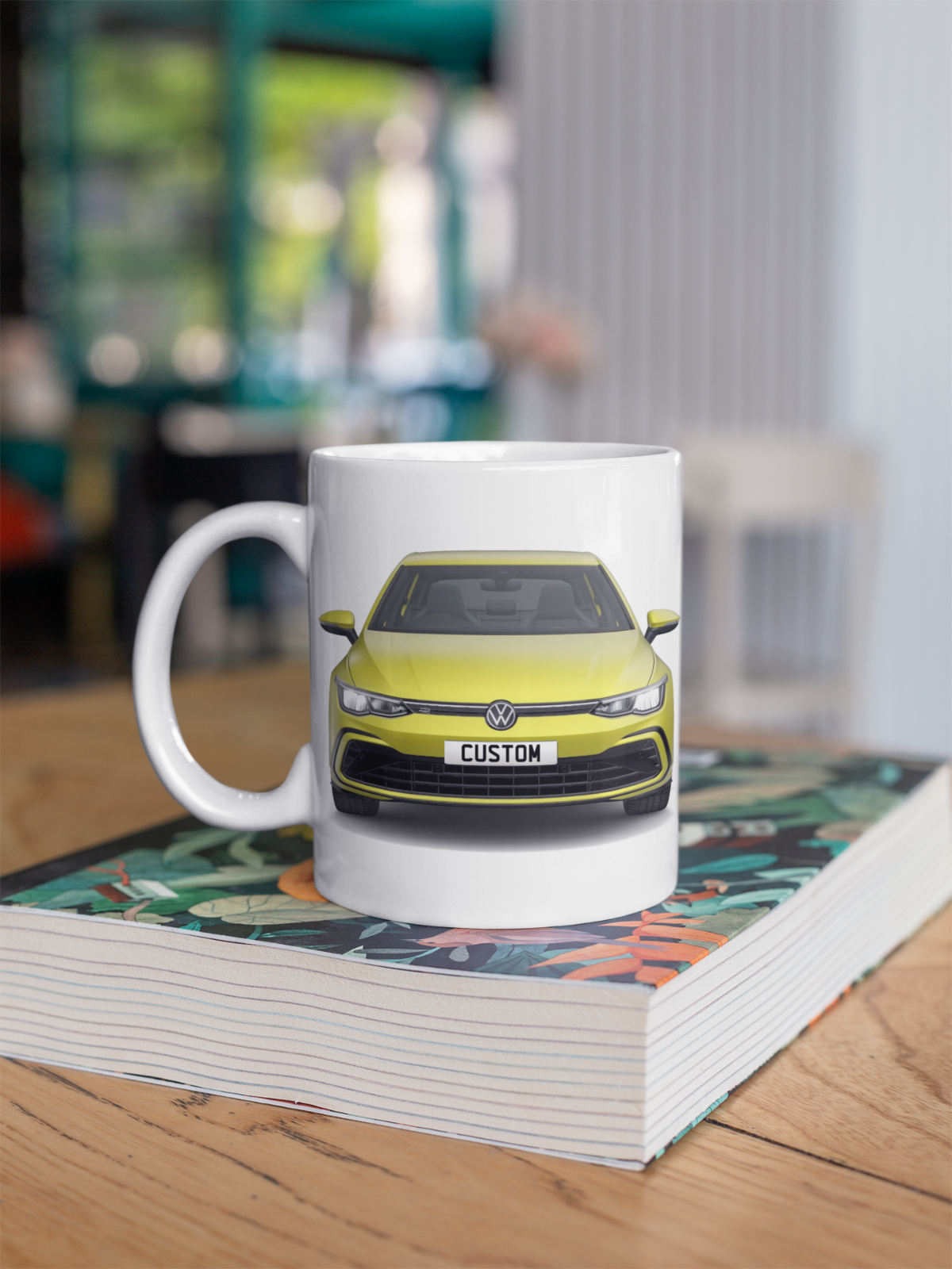 Personalised Volkswagen Golf 8 R-Line TDI Mug