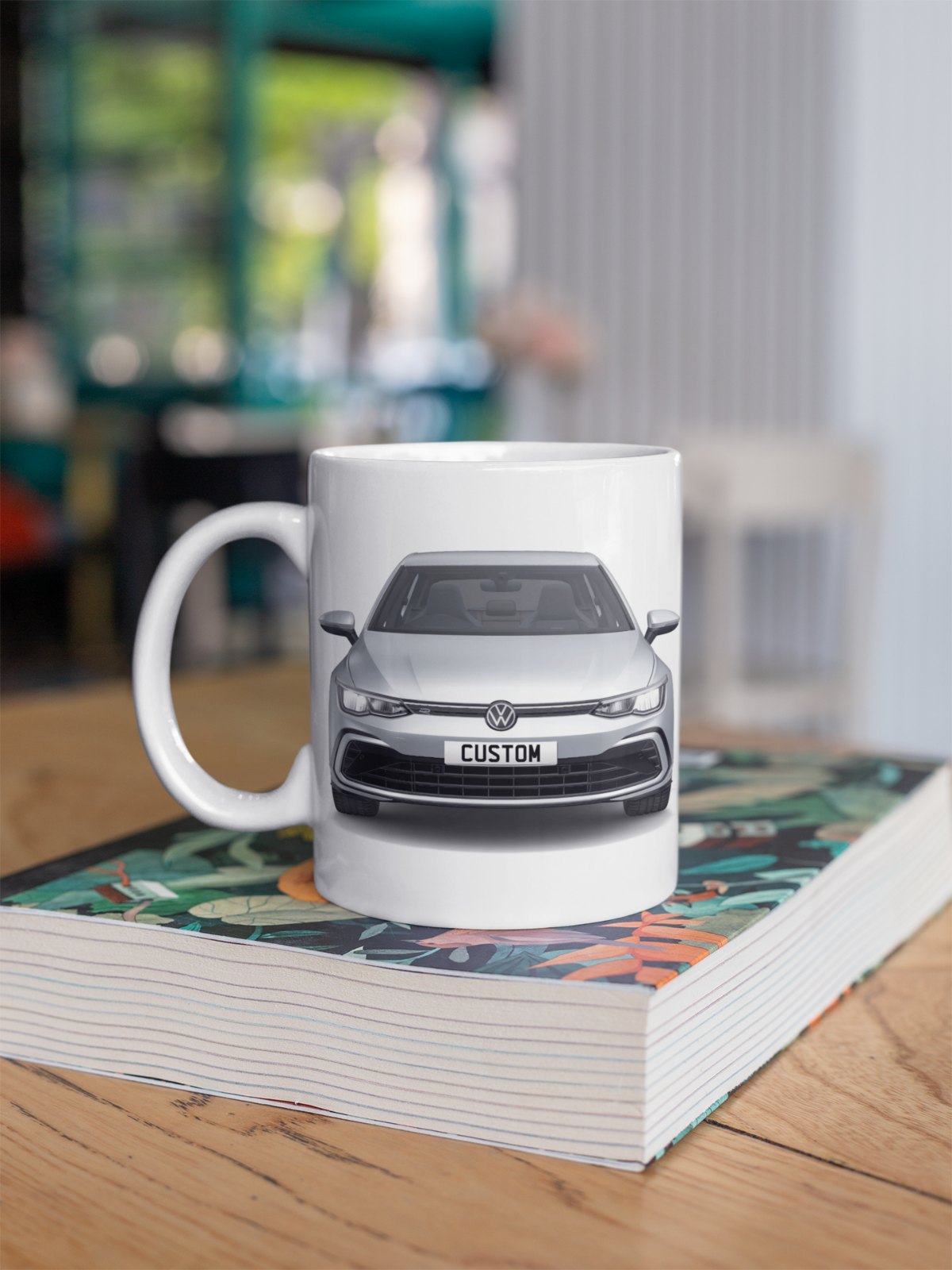 Personalised Volkswagen Golf 8 R-Line TSI Mug